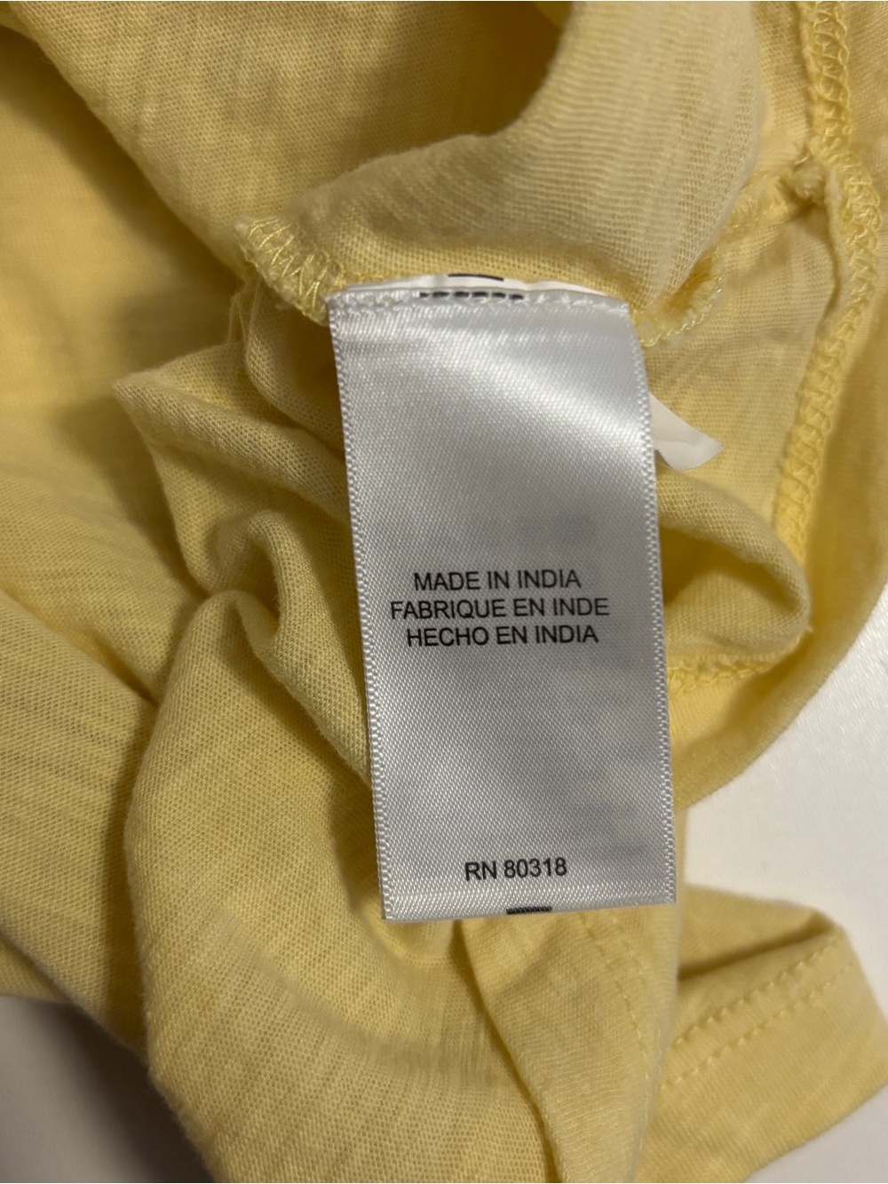 Lucky Brand Yellow Cotton Boho Peasant Crochet Trim Sleeveless Top XL - Picture 10 of 12
